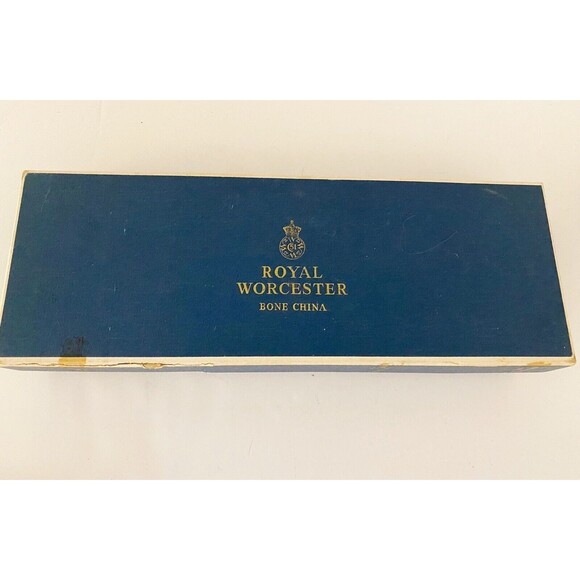 Royal Worcester Bone China Floral Trinket Dishes and Container/Vase - Picture 2 of 12